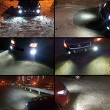 S&D 2pcs 9006 HB4 LED Bulbs Fog Lights 12V 1400LM Car Light Canbus Running Light Lamp Drving Bulb Auto 6000k White